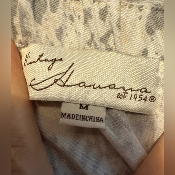 Vintage Havana elastic top strapless jumpsuit snakeprint belted sz M never worn - Picture 9 of 12